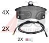 A.B.S. 37079 OE Brake Pad Set, disc brake